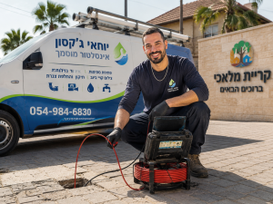 יוחאי ג'קסון אינסטלציה אינסטלטור מקצועי בשירות קריית מלאכי